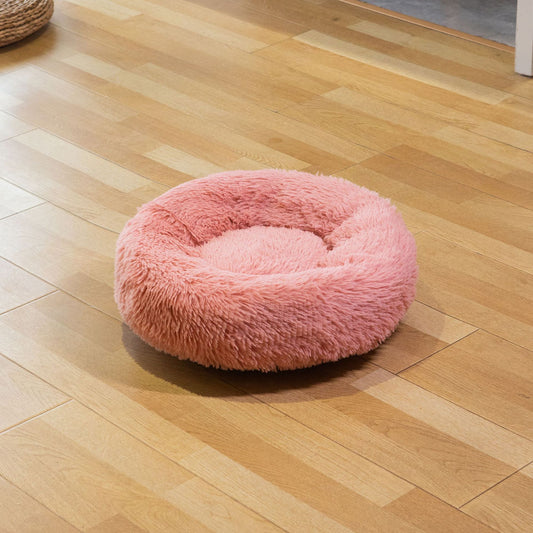 Round Plush Pet Bed