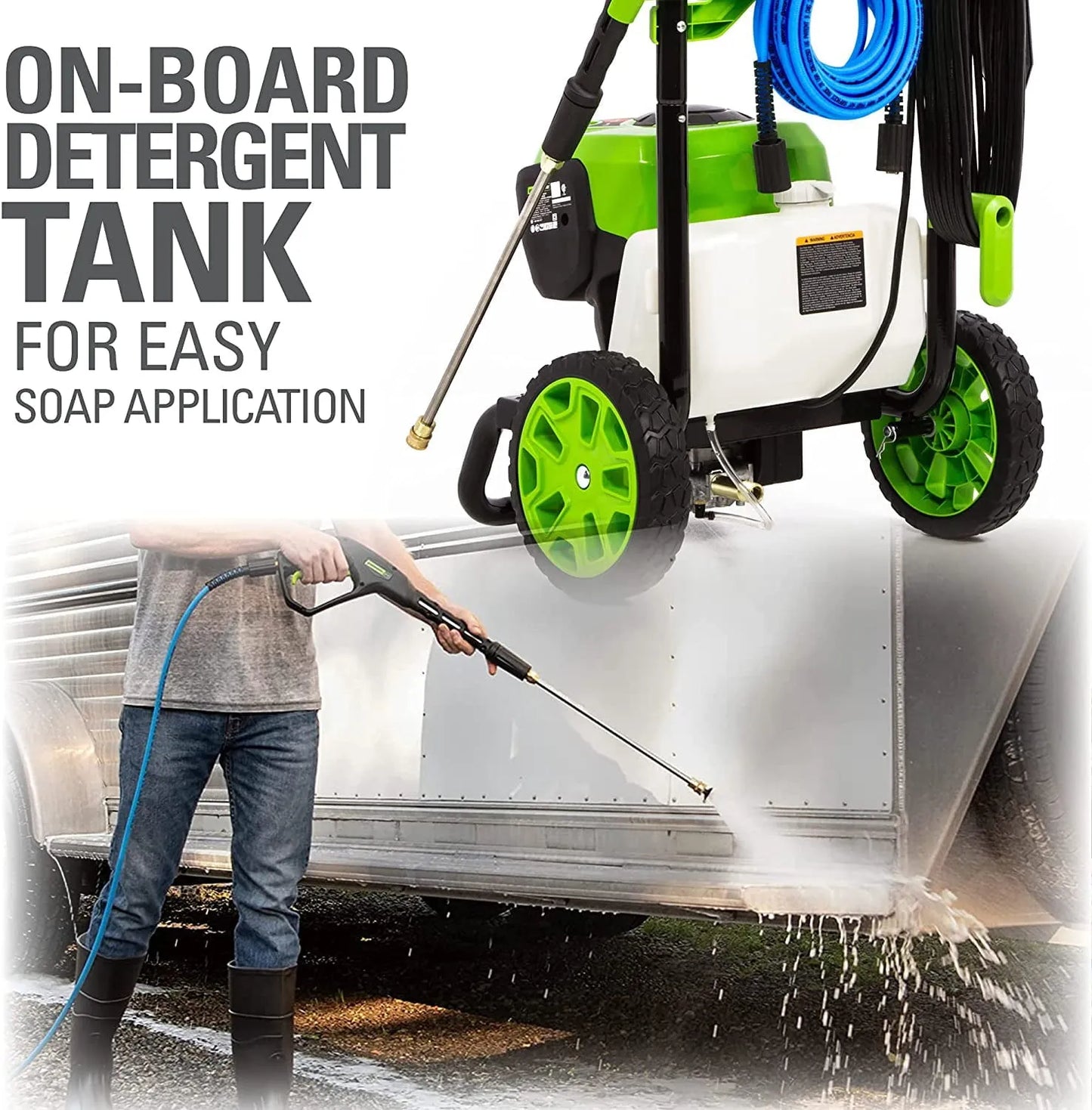 2300-PSI 14 Amp 2.3-GPM Brushless Pressure Washer
