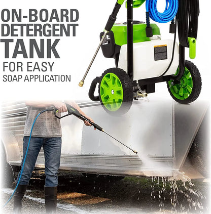 2300-PSI 14 Amp 2.3-GPM Brushless Pressure Washer
