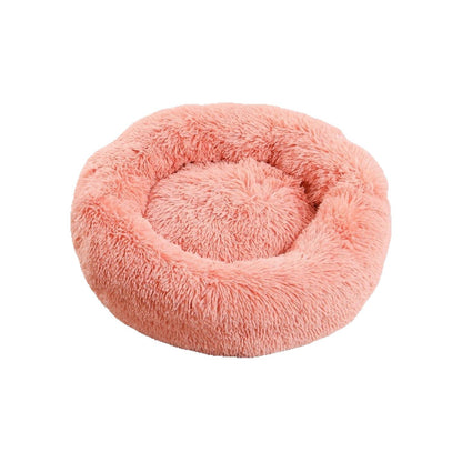 Round Plush Pet Bed