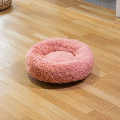 Round Plush Pet Bed