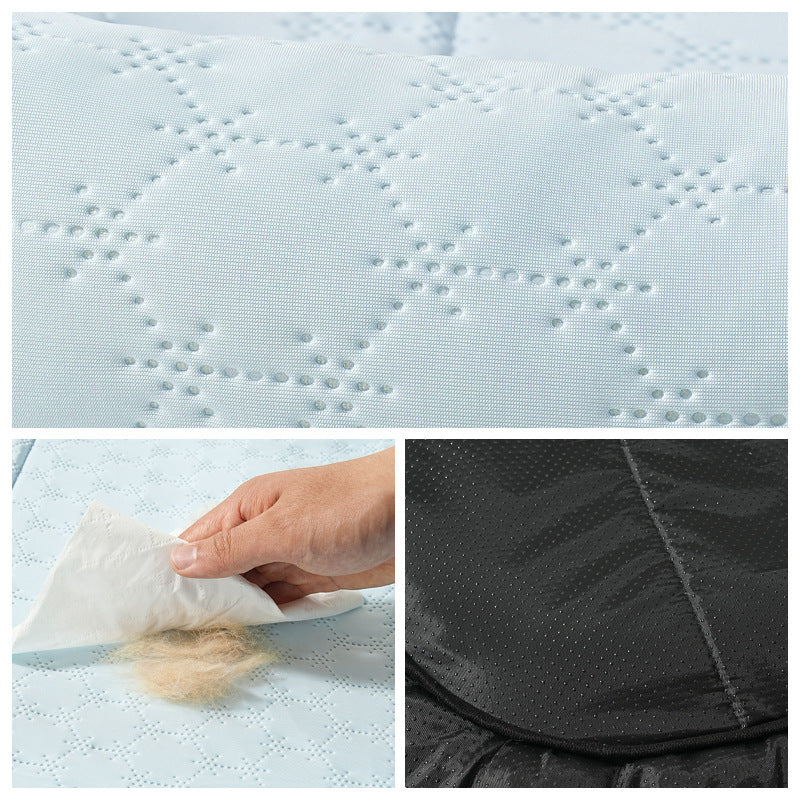 Quilted Oval Dog Bed