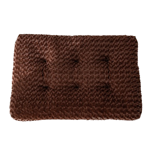 Rectangular Tufted Plush Dog Bed