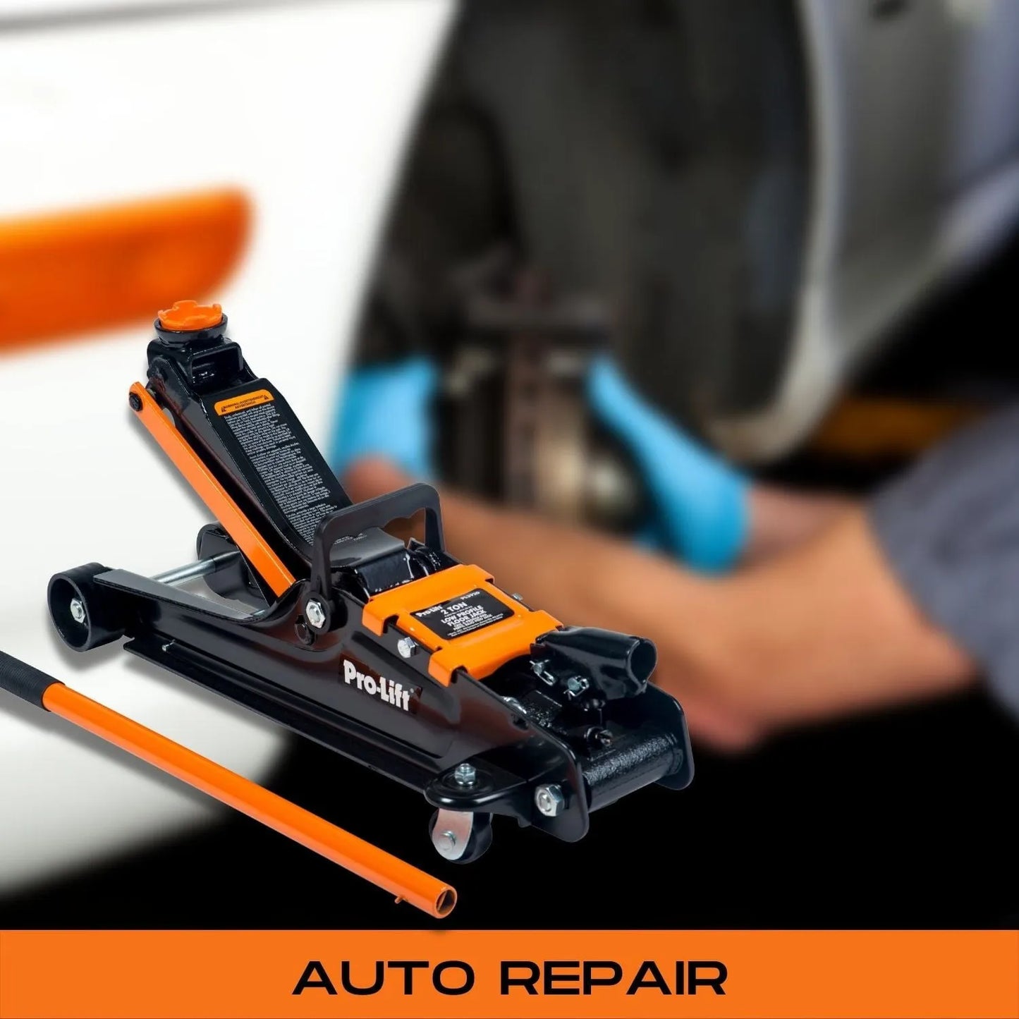 2 Ton (4000 lbs) Floor Jack - Car Hydraulic Trolley Lift
